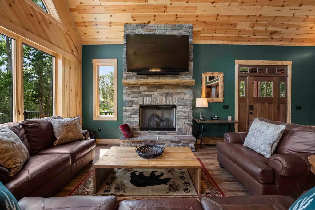 Luxe Lakefront Retreat w/ Pool, Hot Tub, Theater & Private Dock Sleeps 20+