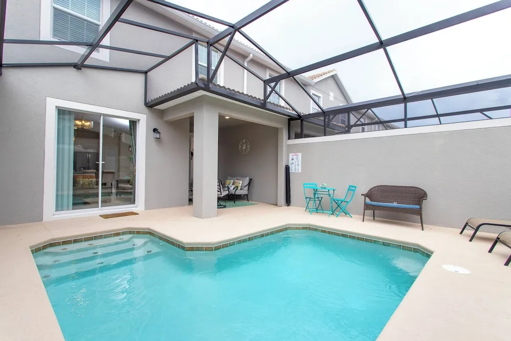 Gorgeous Decor 4 Bd w Pool Close to Disney 4820