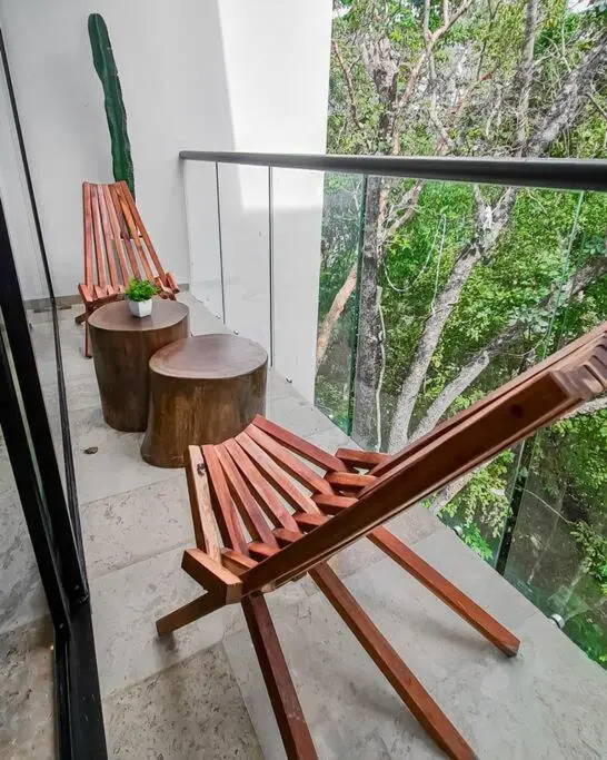 S 201 Eli Sunset Luxury Studio in Aldea Zama, fast WiFI