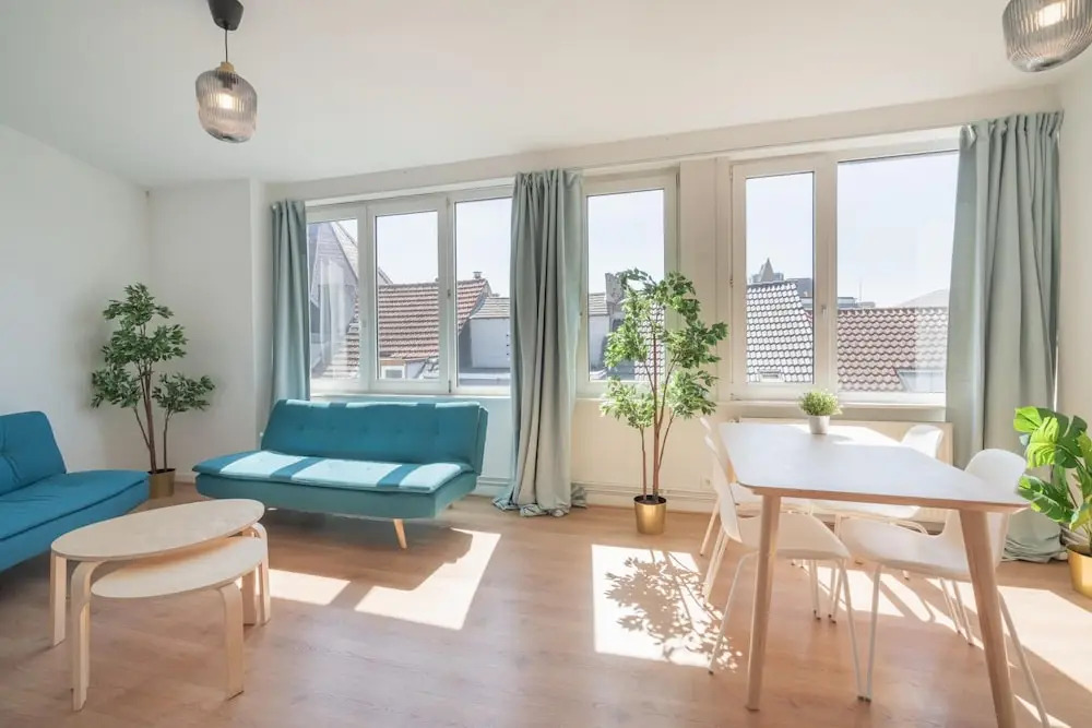 Large Antwerp City Center Apartments2bbkwi-fi