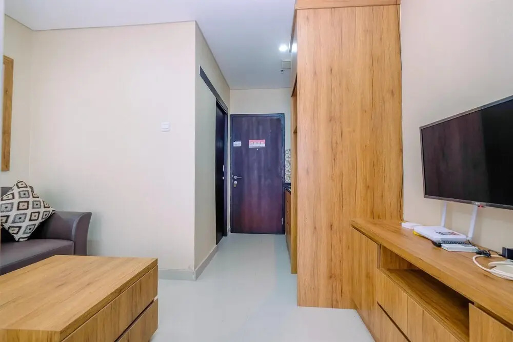 Homey and Nice 1BR Apartment at Atlanta Residence By Travelio