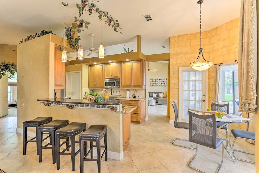 Lakefront Cape Coral Home w/ Private Pool & Dock!