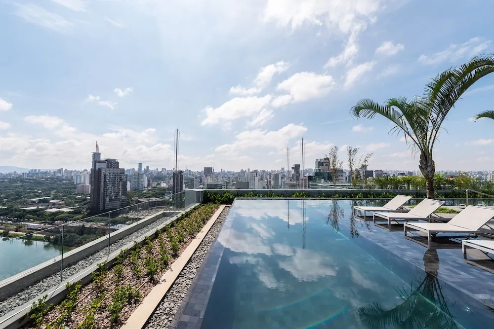 Stunning Views | Luxurious Apartment with Marginal Pinheiros View at River One Residencial by Okaeri Home Apartments