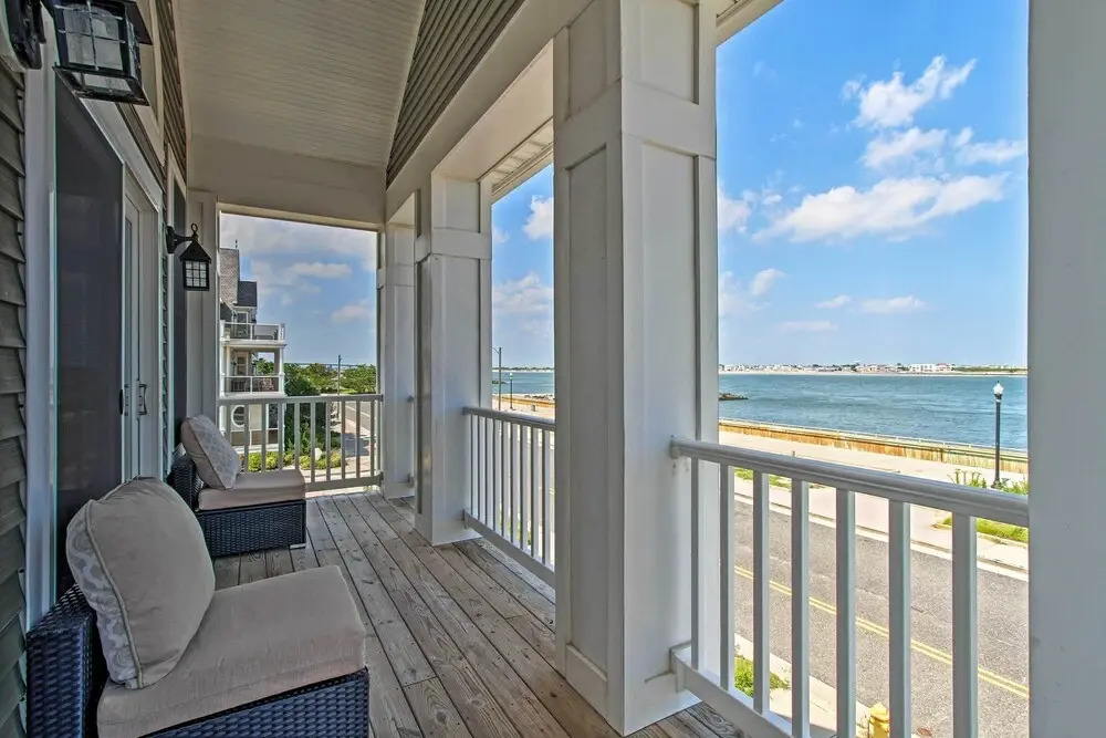 Idyllic Oceanfront Home on Atlantic City Boardwalk