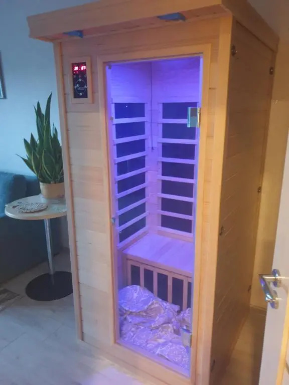 Garden Studio Flat with Infra Sauna near the Alka Beach