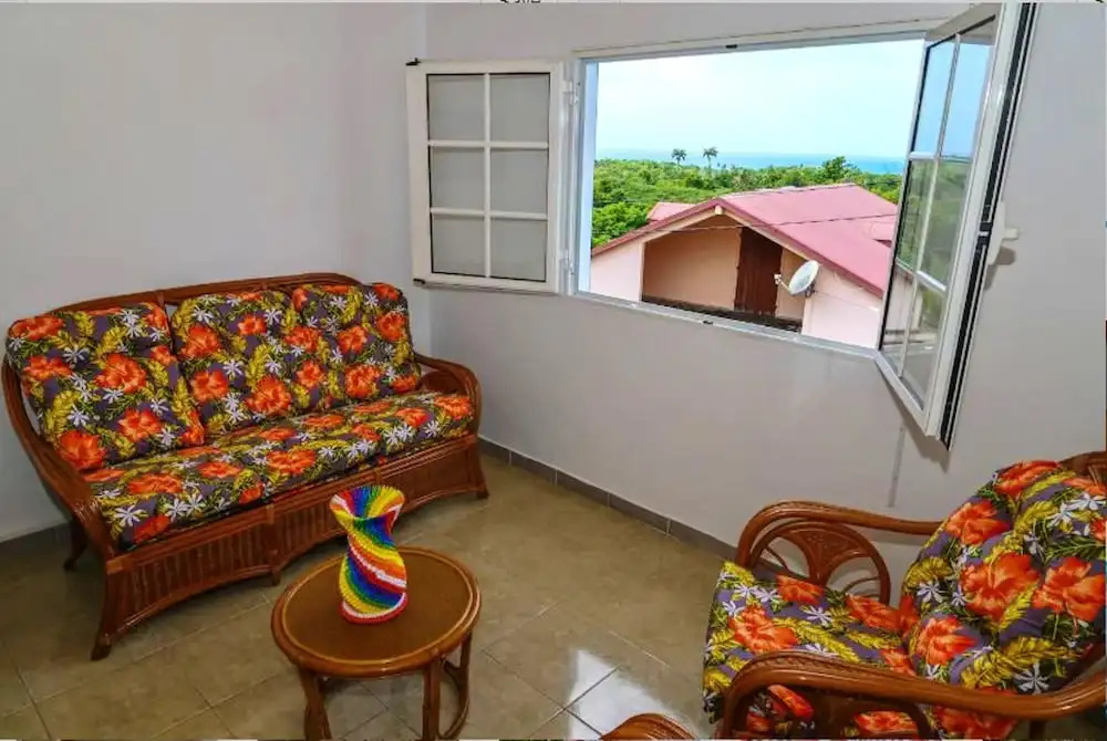 Property With 2 Bedrooms in Vieux-habitants, With Wonderful sea View, Furnished Garden and Wifi
