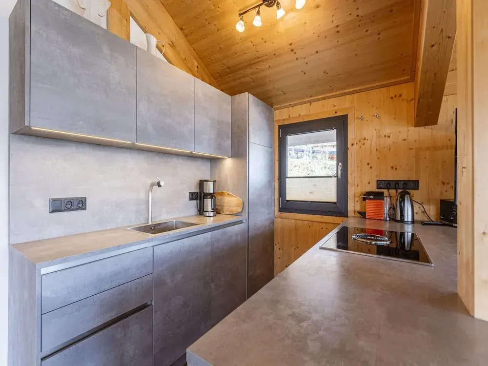 Chalet With Panoramic Sauna