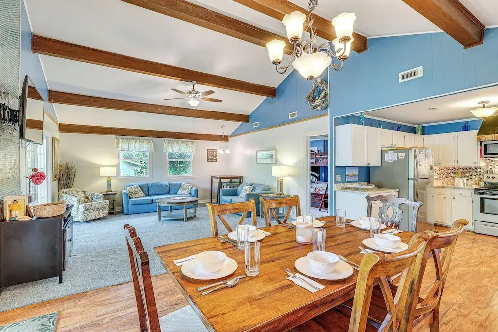 'reel Blessed' Topsail Beach Home w/ Private Dock!