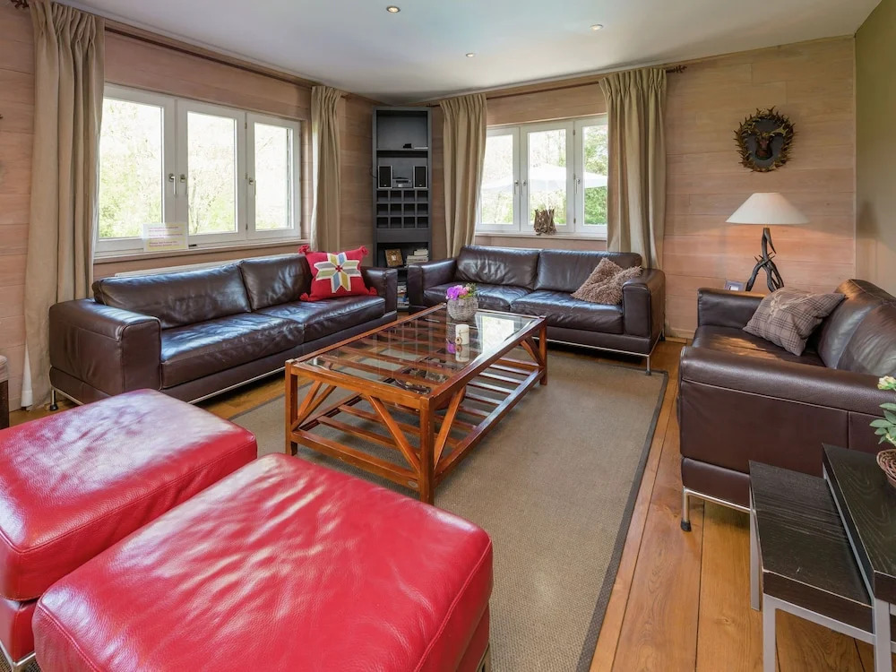 Magnificent Mansion with Sauna & Hot Tub in Libin