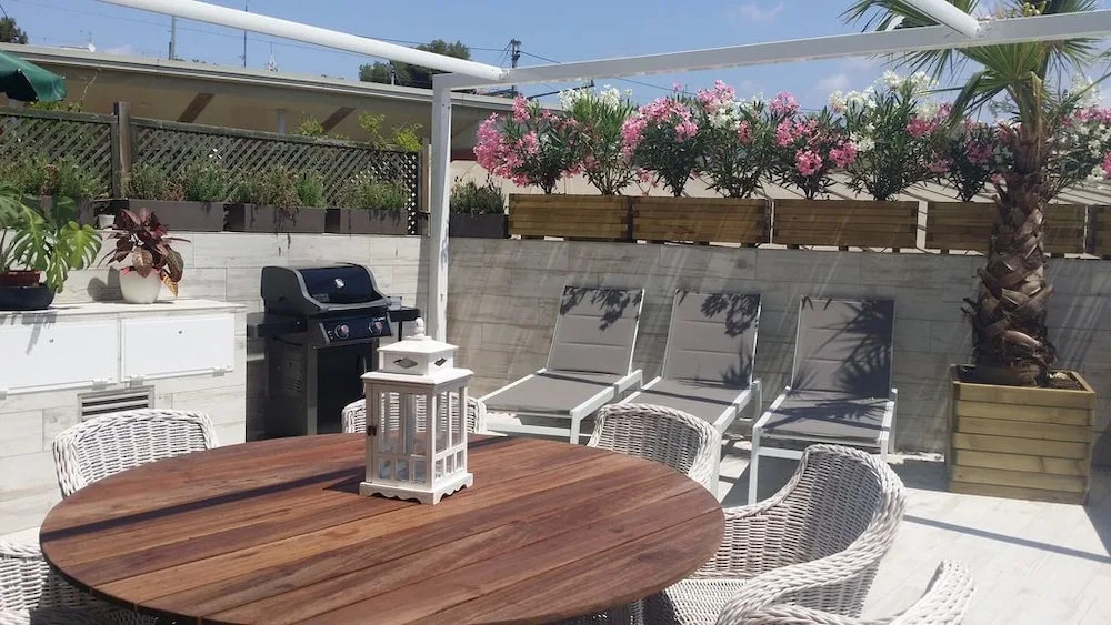 Sitges Centre Mediterranean House- 5 Bedroom, 4 Bathroom, Terrace Courtyard, Private Rooptop Pool