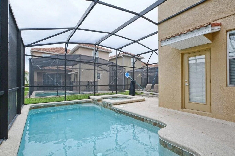 5 Bed W/ Pool & Spa In Paradise Palms 3515pp 5 Bedroom Home