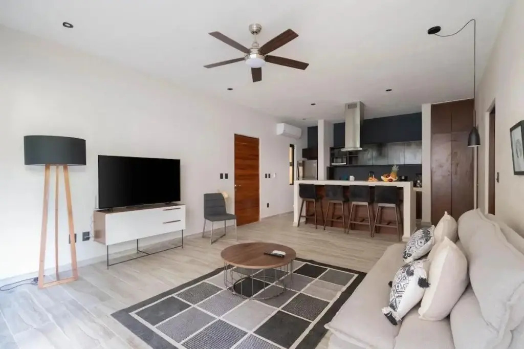 Cozy 1Bbrm +Garden and Private Pool Aldea Zama