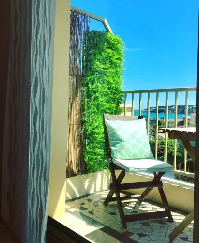 Sunny Cap View Terrace with Sea Views and AirCon