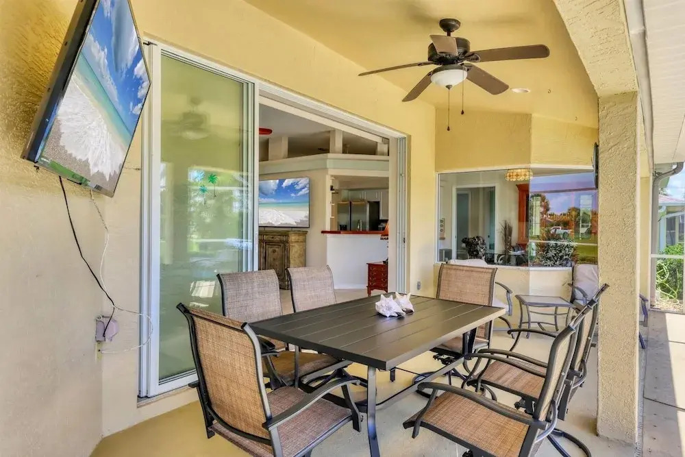 Rotonda West Private Pool Vacation Home On Canal 3 Bedroom Home