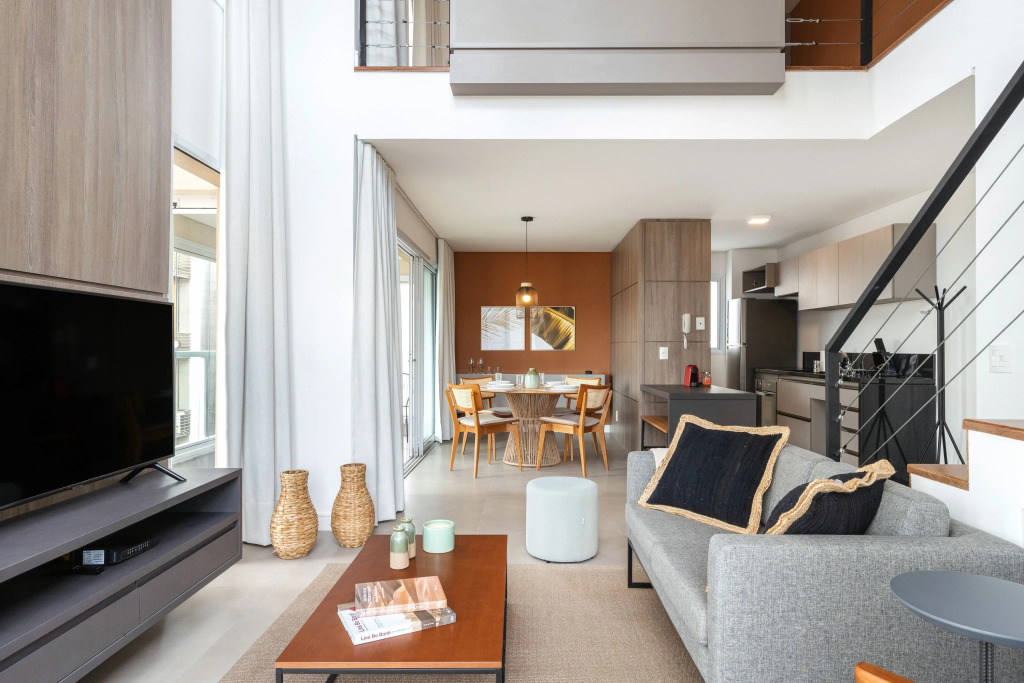 Duplex completo com terraço privativo | Jardim Paulista