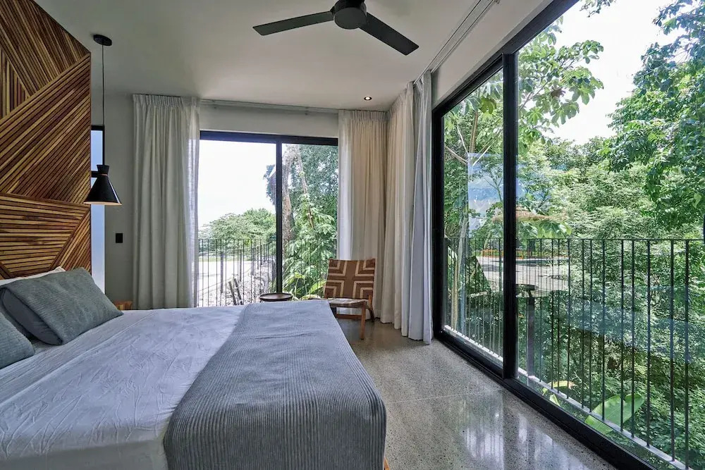 Ocean view Villa Alba 4ensuite rooms Malpais Santa Teresa