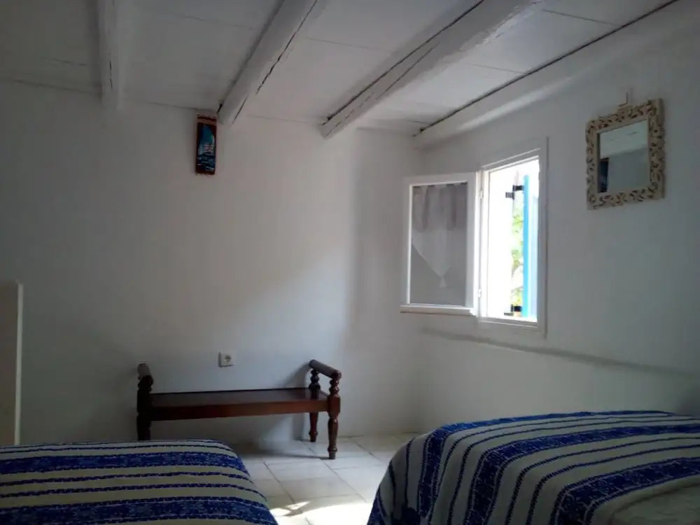 Semi-detached house on the heights of Parikia - Exceptional view of the Cyclades