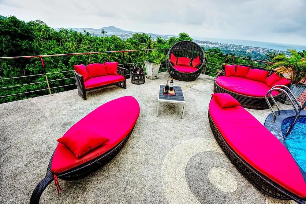 4 Bedroom Sea View Villa 1 - Chaweng Noi SDV161-By Samui Dream Villas