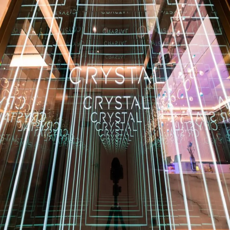 Orange crystal Shanghai Lujiazui Expo Center