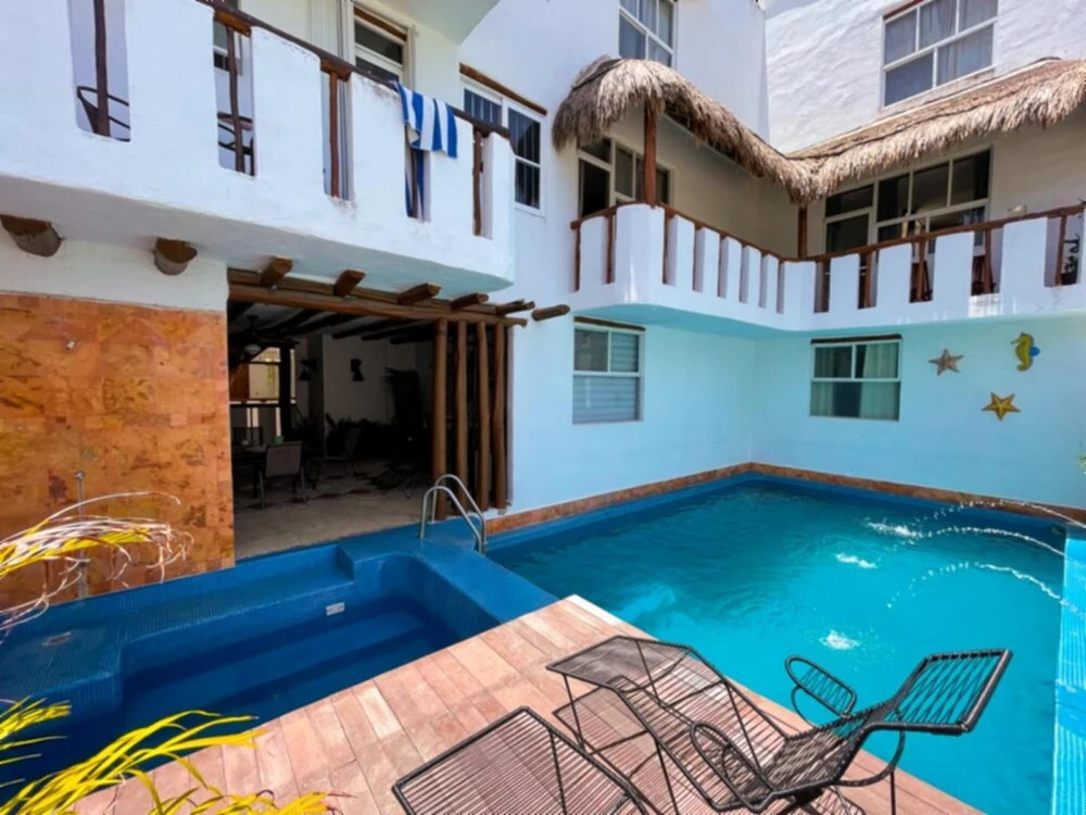 Mexico Playa del Carmen Las Palmas - PDC Giovanni P4 2 Bd 1 5 Bath Balcony
