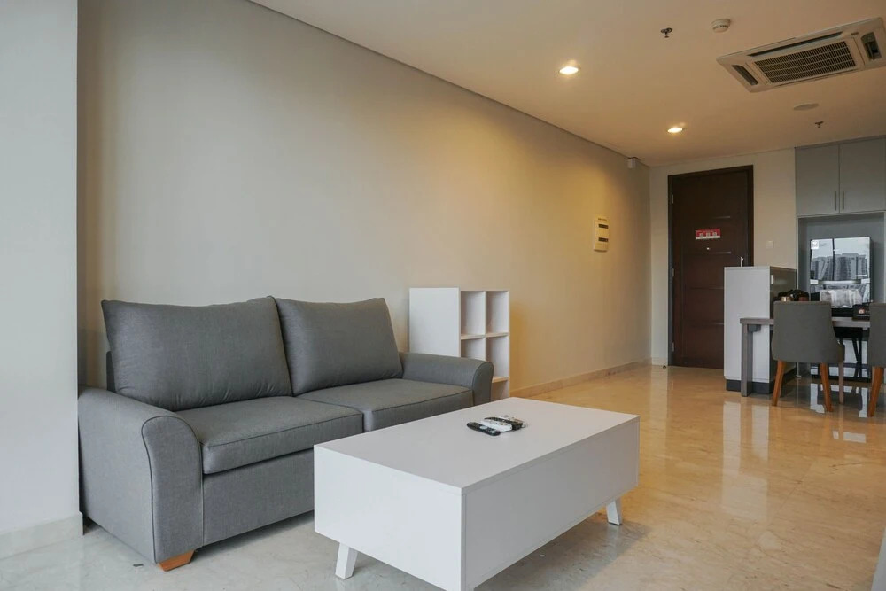 Fully Furnished 1BR with Working Room at The Empyreal Apartment