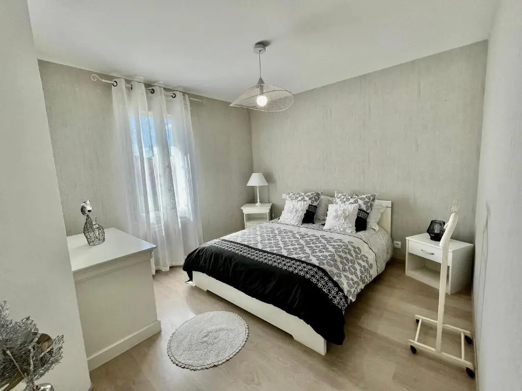 MAISON moderne 6 pers, jardin proche plage¢re