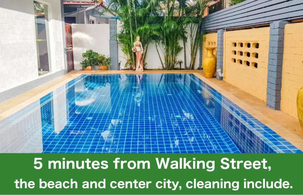 GARDEN VILLA - PATTAYA HOLIDAY HOUSE WALKING STREET 4 bedrooms