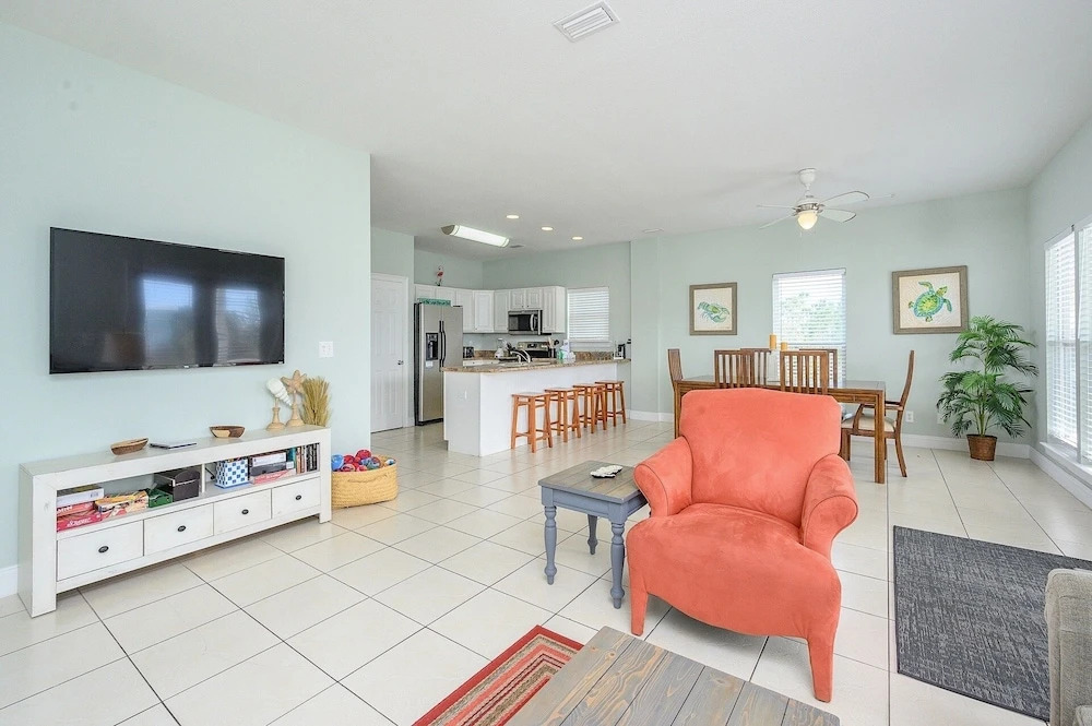 New Listing! Spacious Beach W/ Pools & Tennis 5 Bedroom Home
