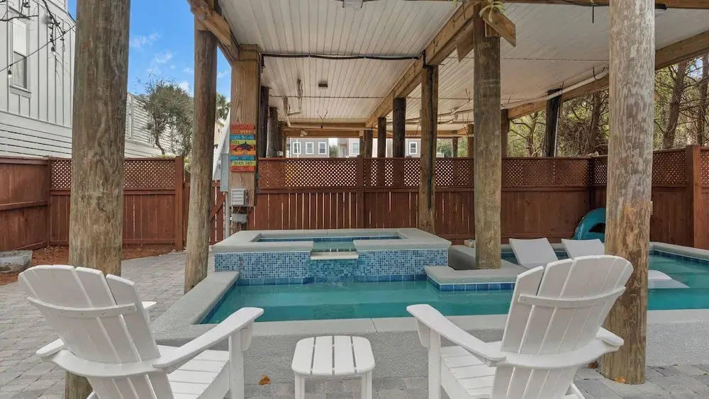 Private Heated Pool in Seacrest for 12 3 Minutes to the Beach