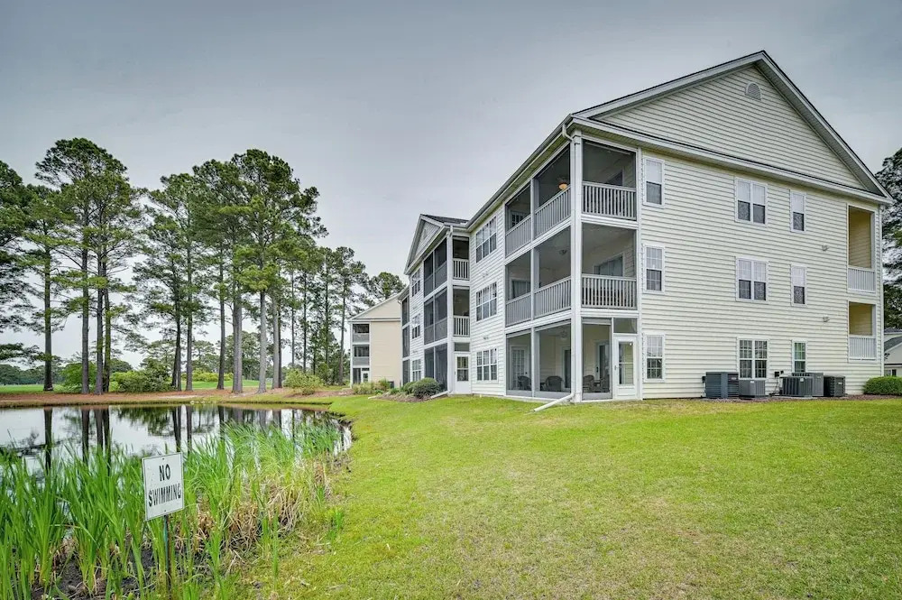 8 Mi to Boardwalk: Myrtle Beach Condo Near Golfing