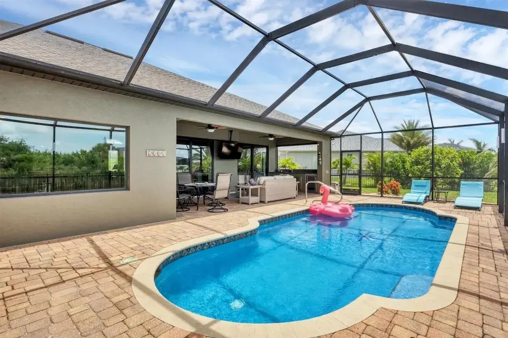 South Gulf Cove 3 Bedroom Canal Pool Home 3 Home