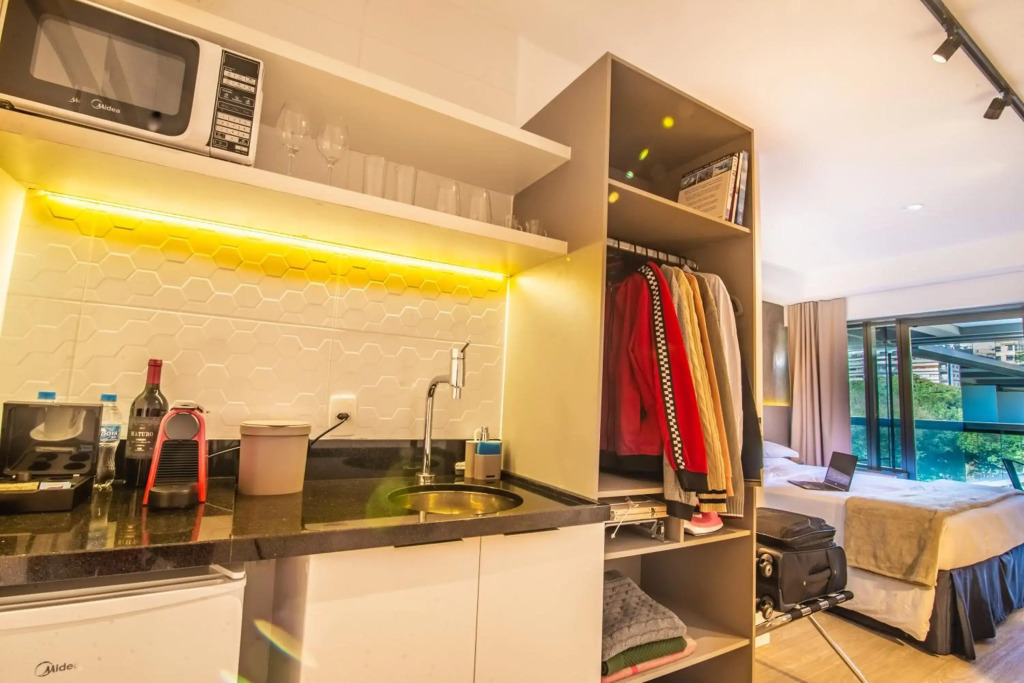 360 Suítes República - Apartamentos mobiliados