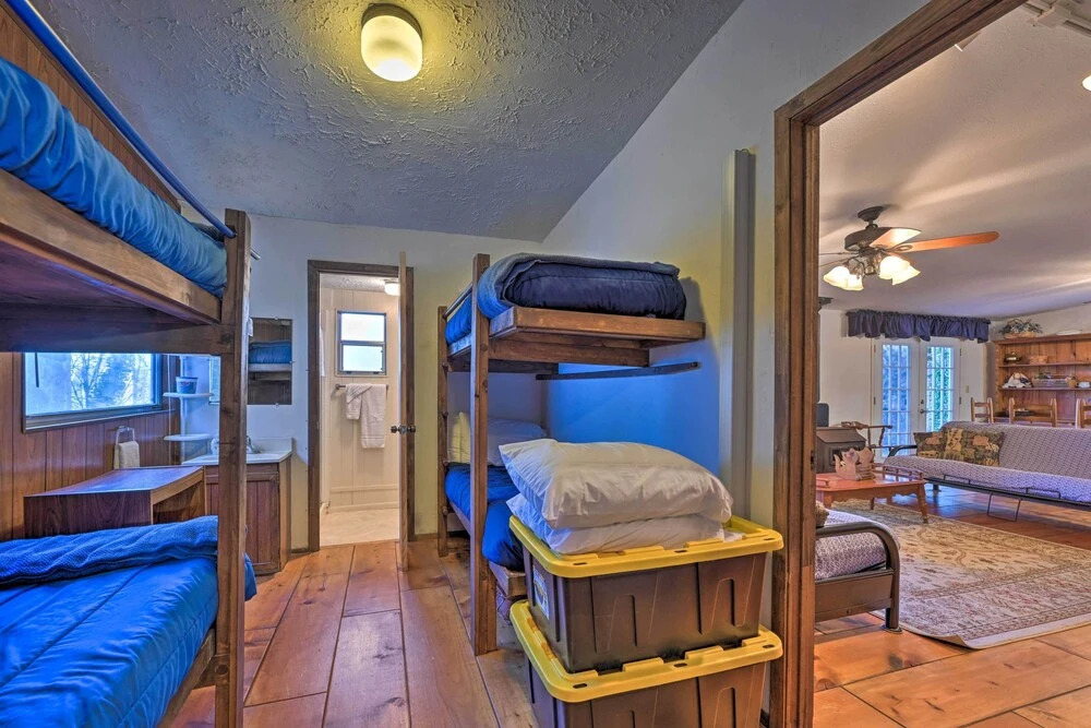 Secluded Bryson City Home w/ Deck, Steps to Creek!