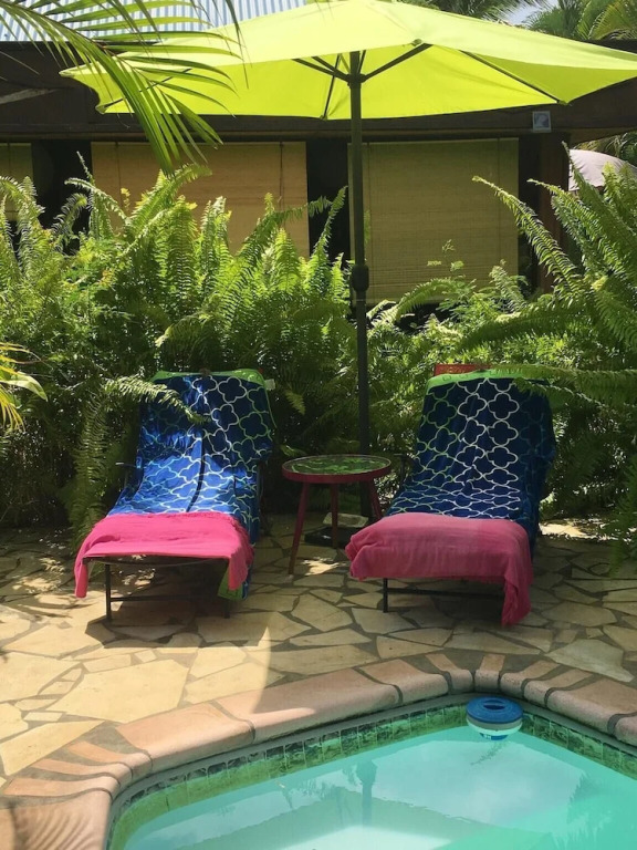 Bungalow with One Bedroom in la Rivière, with Private Pool And Wifi - 5 Km From the Beach