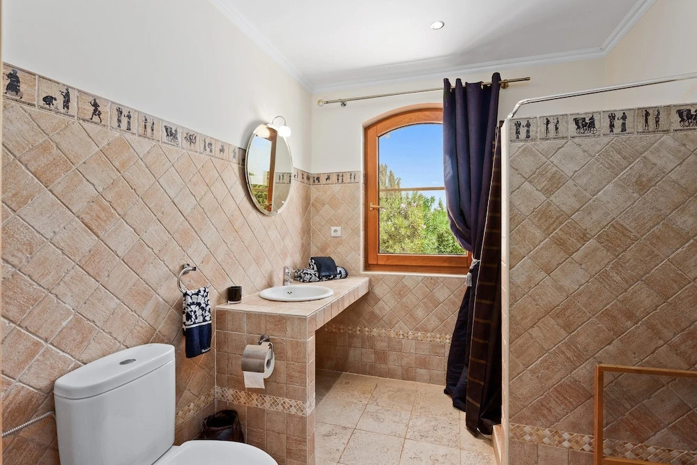 Villa With 4 Bedrooms in Tunes, With Wonderful City View, Private Pool