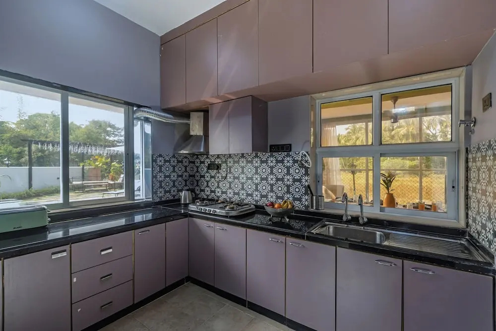 ELIVAAS Moonlit retreat 3 BHK with Pool