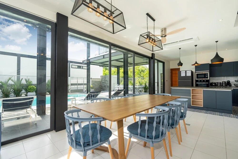 Design 12m Oxygen Pool Villa Sunset 2