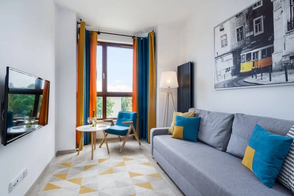 Modern apartment in the city center