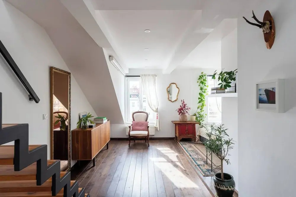 Charming Prague Apartment in Vrovice with Roof Terrace