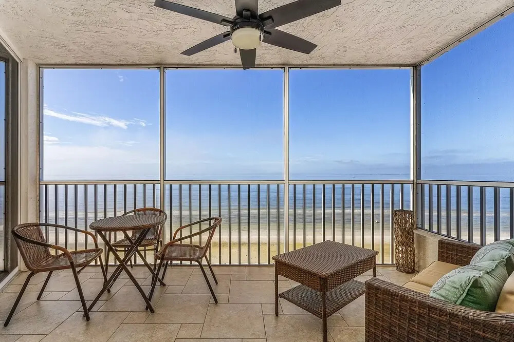 Welcome to Beach Villas # 704 - Updated Top Floor Gulf Front & Sunsets - Rental 250 Estero Blvd condo