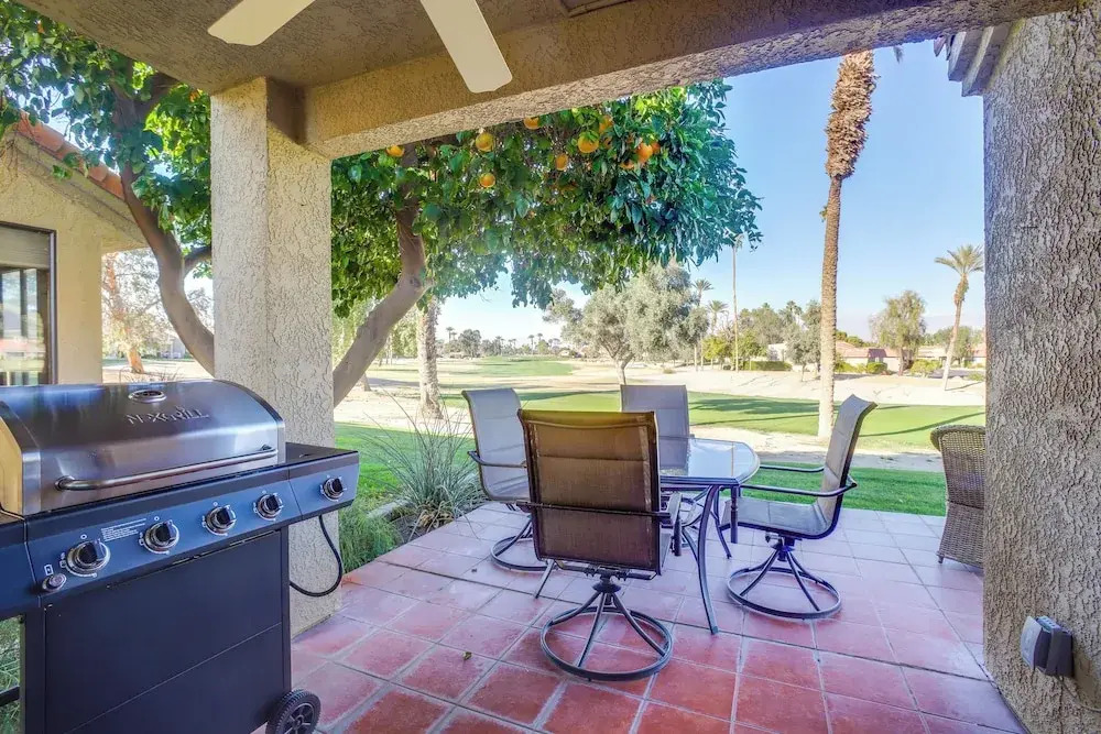 Palm Desert Resort Home: Outdoor Dining w/ Views