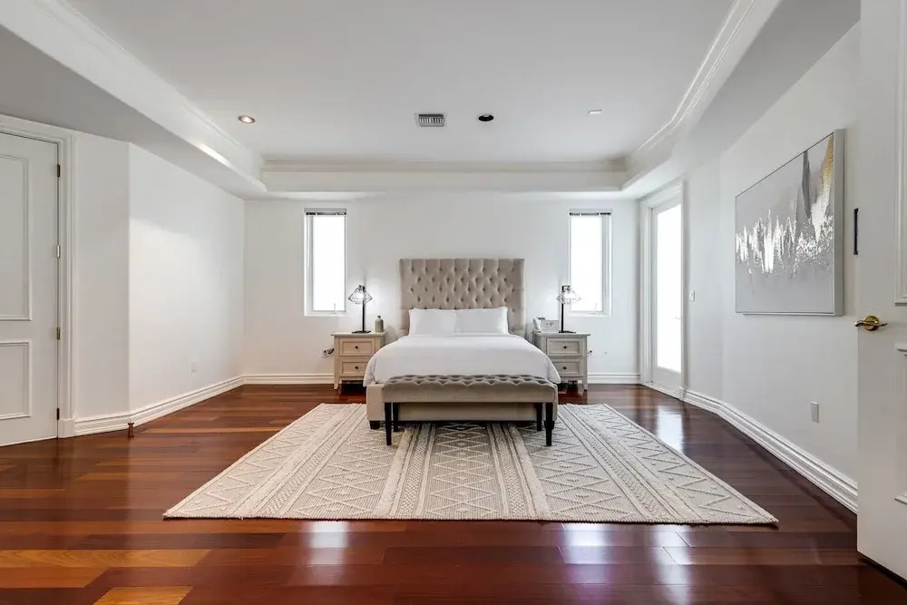 Waterfront Mansion With Game Room Gym Media Room and Guest House