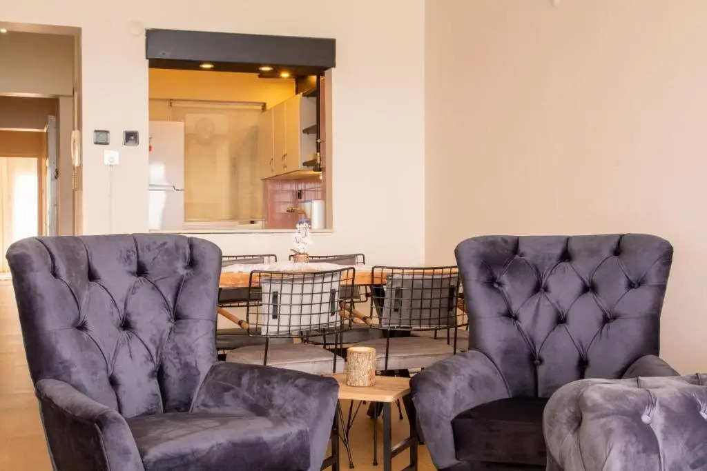 Furnished Stylish Sea View Flat in Izmir Konak