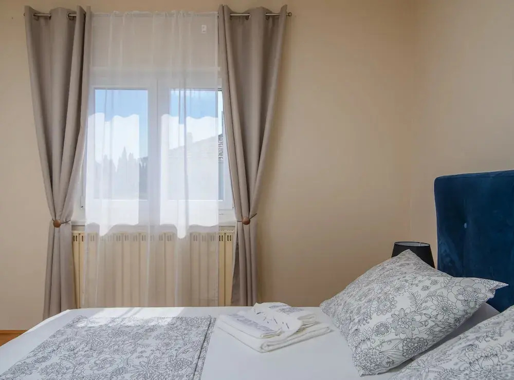 Modern Apartment Near Trogir Beach With Sea View Terrace and Lounge Area