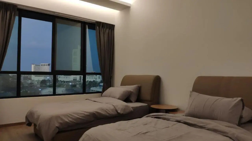 Waterfront (E) 3BR+3Bath+8 Persons+ Wifi+Parking