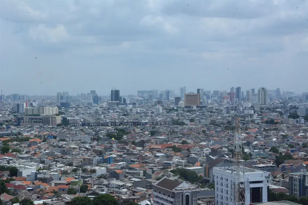 Beautiful City View 2Br Royal Mediterania Garden Residence Near Central Park Mall