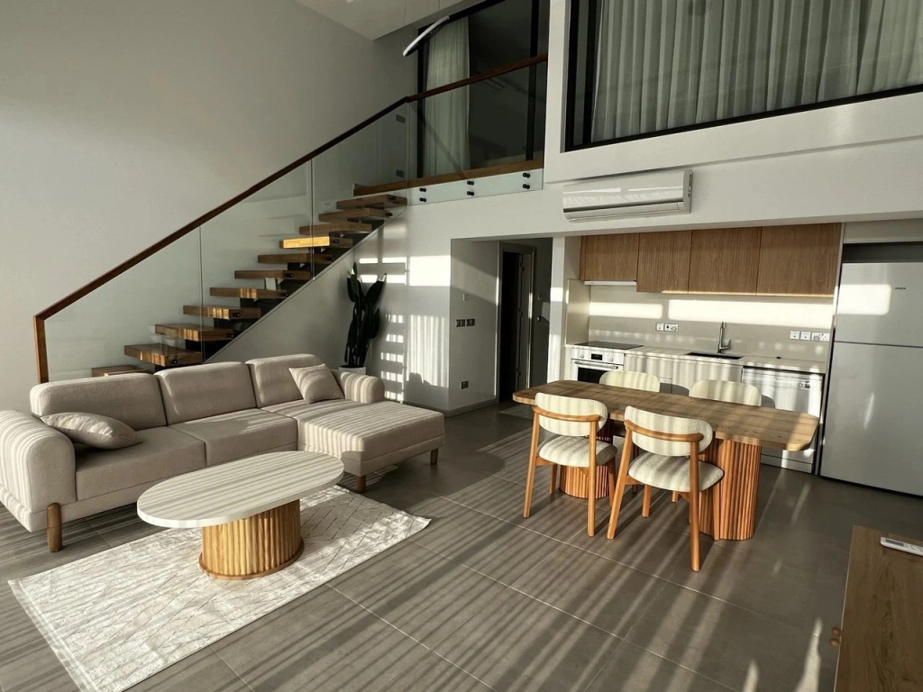 Апартаменты 3BR Penhouse Rooftop Pool Sea View Esentepe