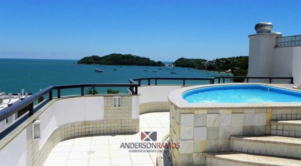 1060   Cobertura Duplex Com Linda Vista Para O Mar