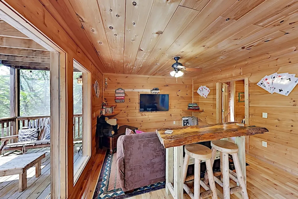 New Listing! Epic W/ Game Room & Hot Tub 2 Bedroom Cabin