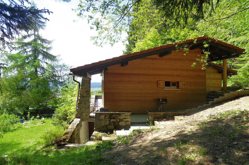 Blockhaus in Rinchnach mit Panoramablick